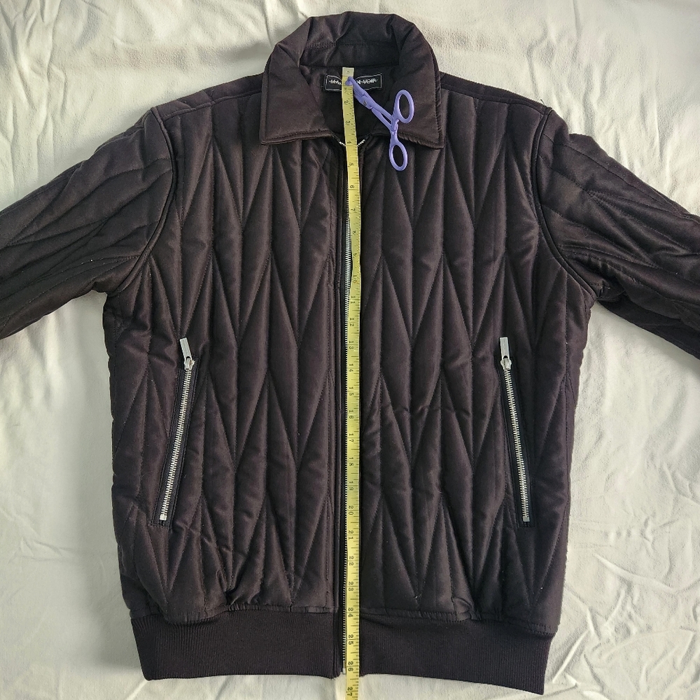 Maniere De Voir Black Bomber Jacket - Picture 3 of 8